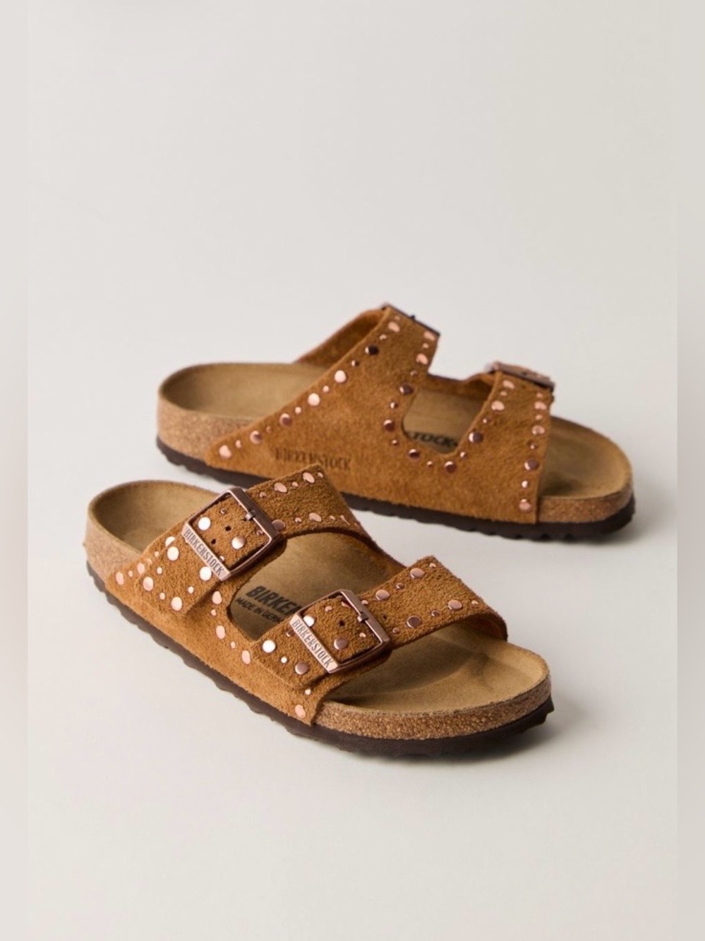 Birkenstock Arizona Rivets Border Sandals 38